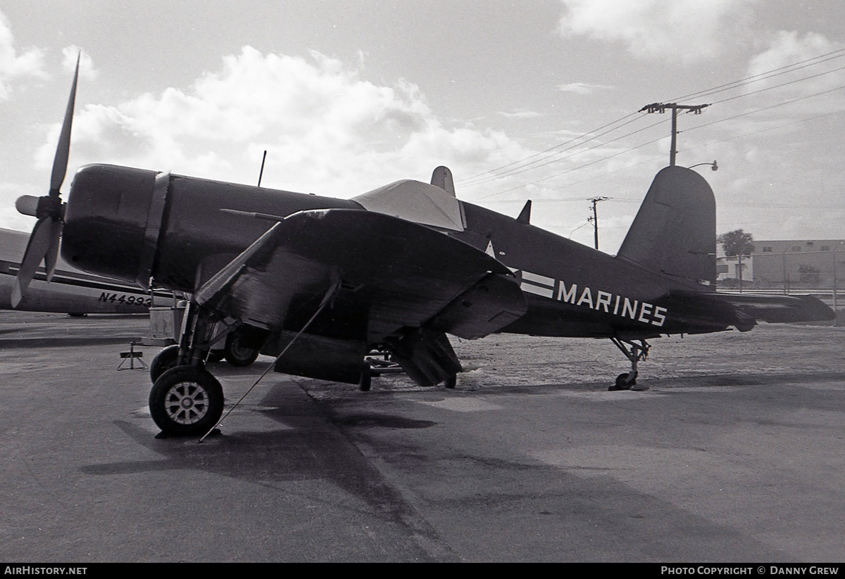 Aircraft Photo of N46WB | Goodyear FG-1D Corsair | USA - Marines | AirHistory.net #447441