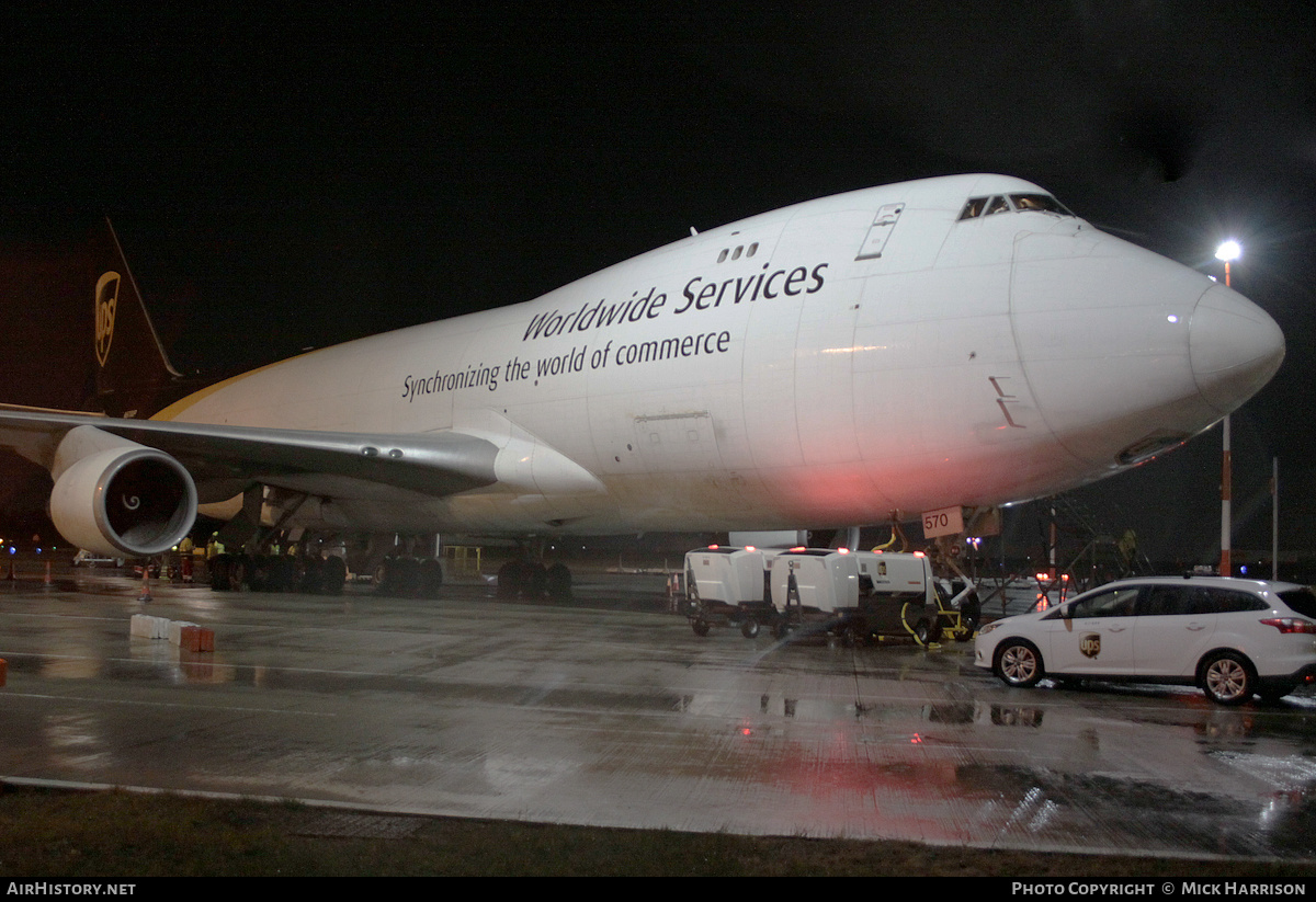 Aircraft Photo of N570UP | Boeing 747-44AF/SCD | United Parcel Service - UPS | AirHistory.net #447461