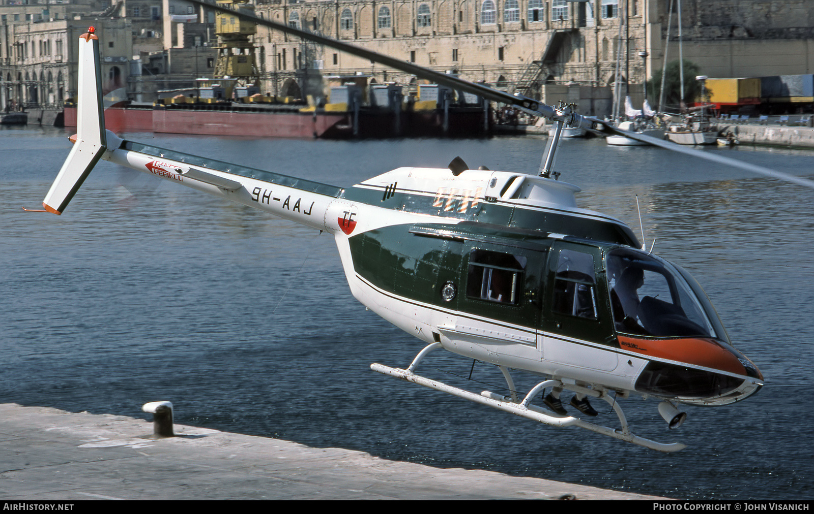 Aircraft Photo of 9H-AAJ | Bell AB-206B JetRanger II | Malta - Air Force | AirHistory.net #447467