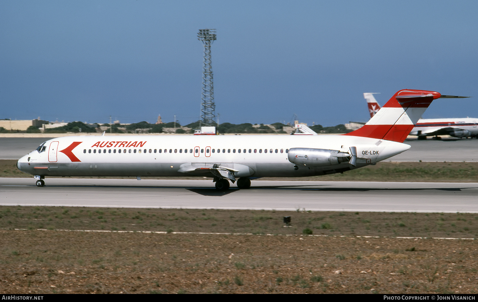 Aircraft Photo of OE-LDK | McDonnell Douglas DC-9-51 | Austrian Airlines | AirHistory.net #447469