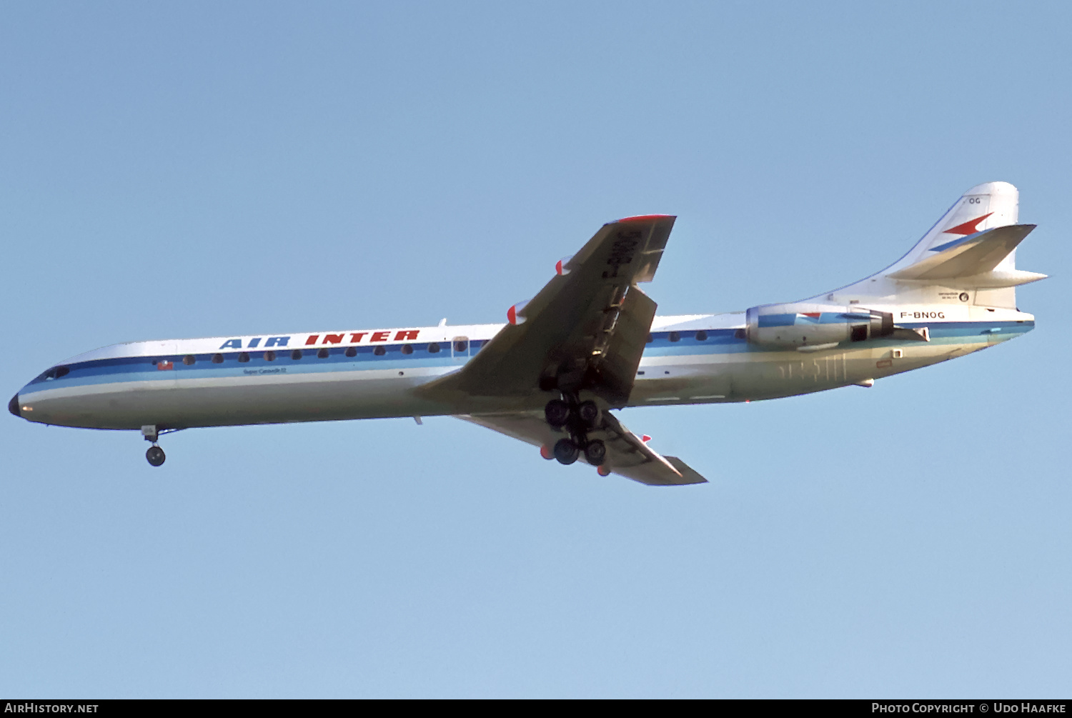Aircraft Photo of F-BNOG | Aerospatiale SE-210 Caravelle 12 | Air Inter | AirHistory.net #447504