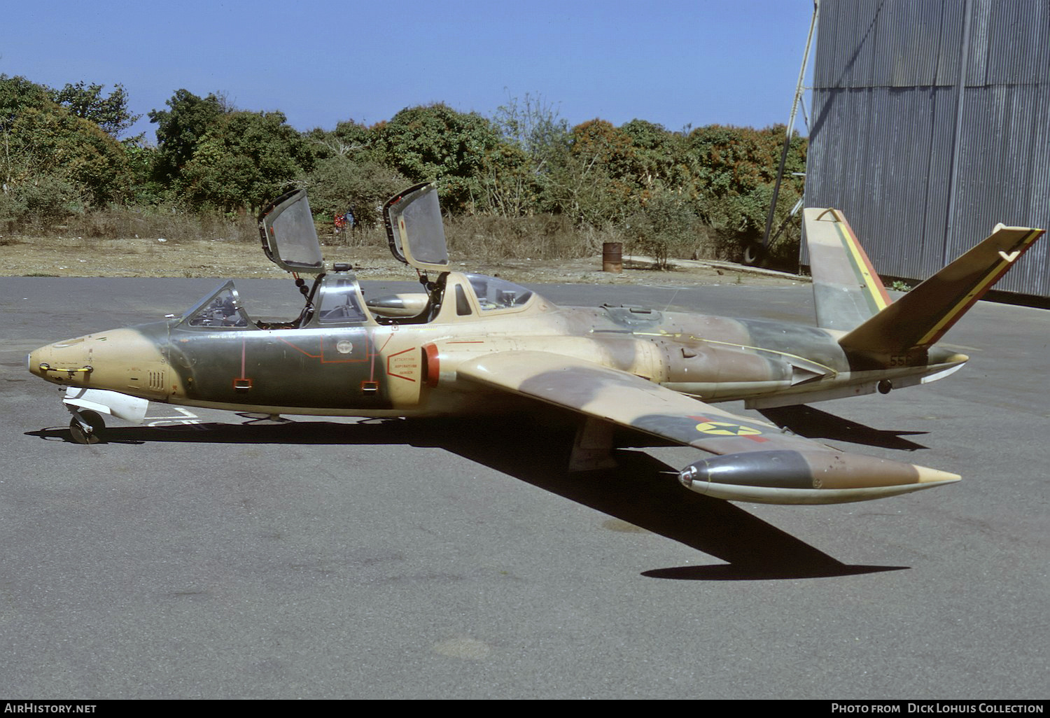 Aircraft Photo of 556 | Fouga CM-170R Magister | Senegal - Air Force | AirHistory.net #447514
