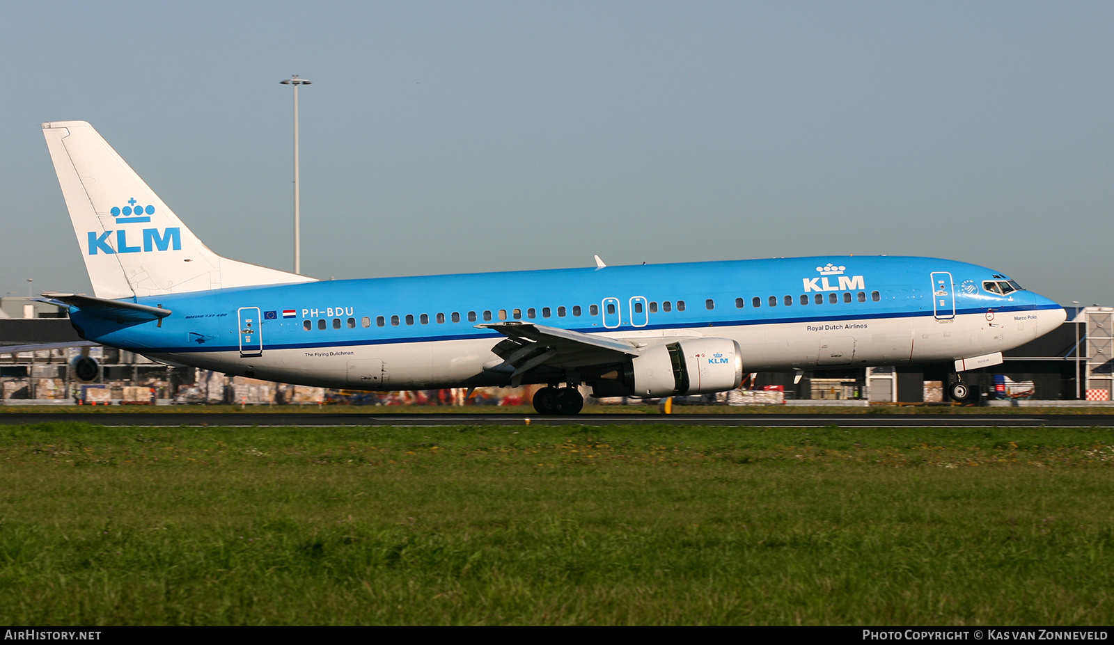 Aircraft Photo of PH-BDU | Boeing 737-406 | KLM - Royal Dutch Airlines | AirHistory.net #447517