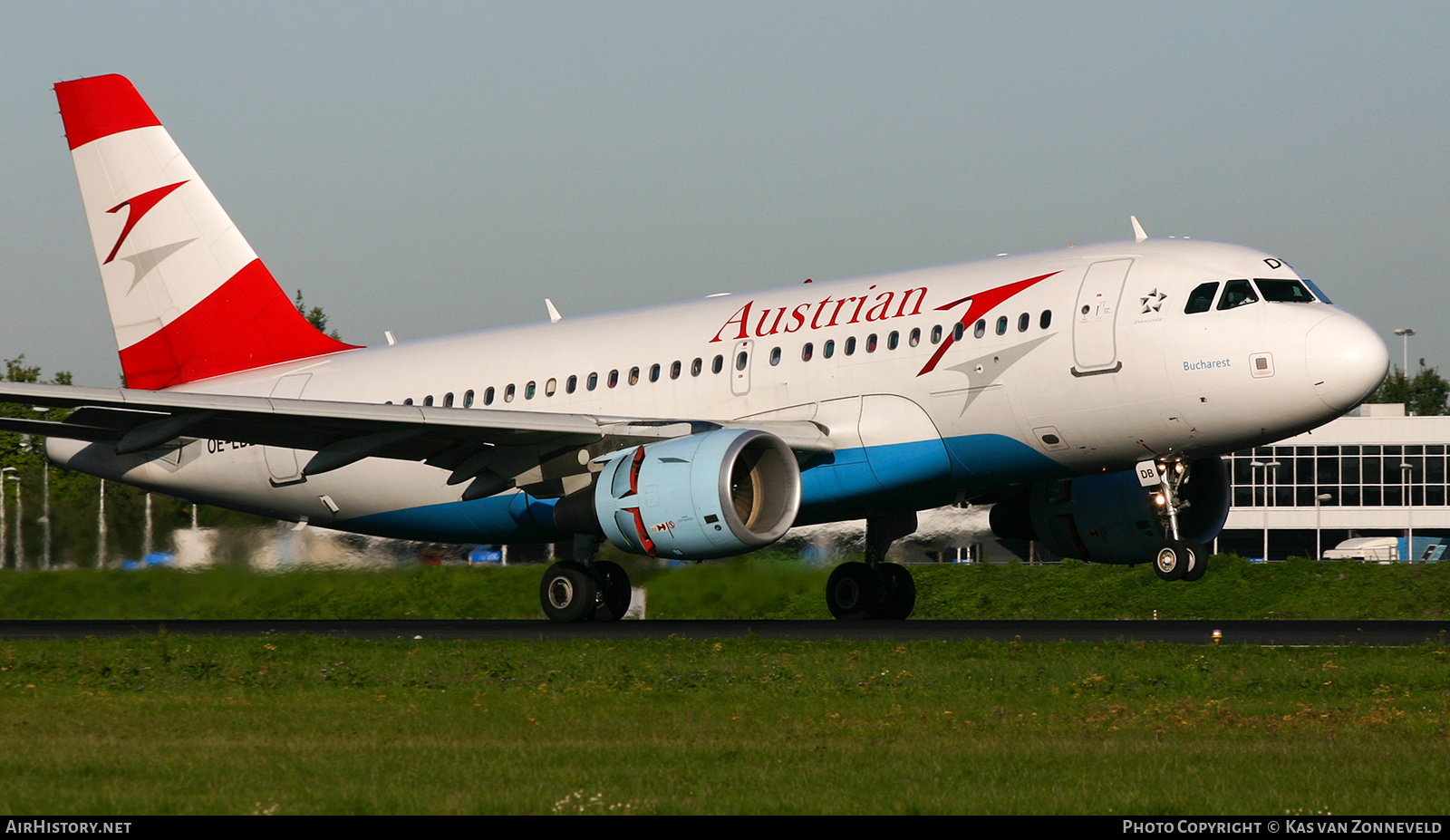 Aircraft Photo of OE-LDB | Airbus A319-112 | Austrian Airlines | AirHistory.net #447518