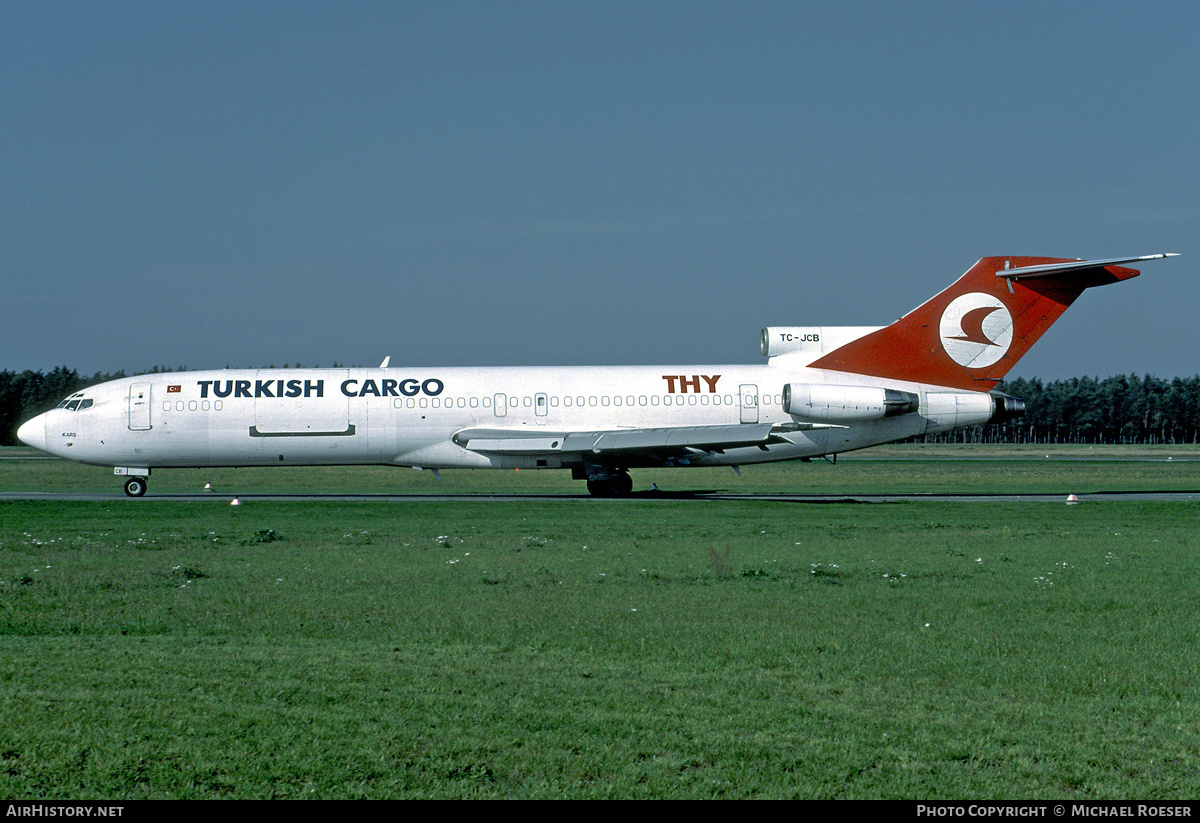 Aircraft Photo of TC-JCB | Boeing 727-2F2/Adv(F) | THY Türk Hava Yolları - Turkish Airlines Cargo | AirHistory.net #447519