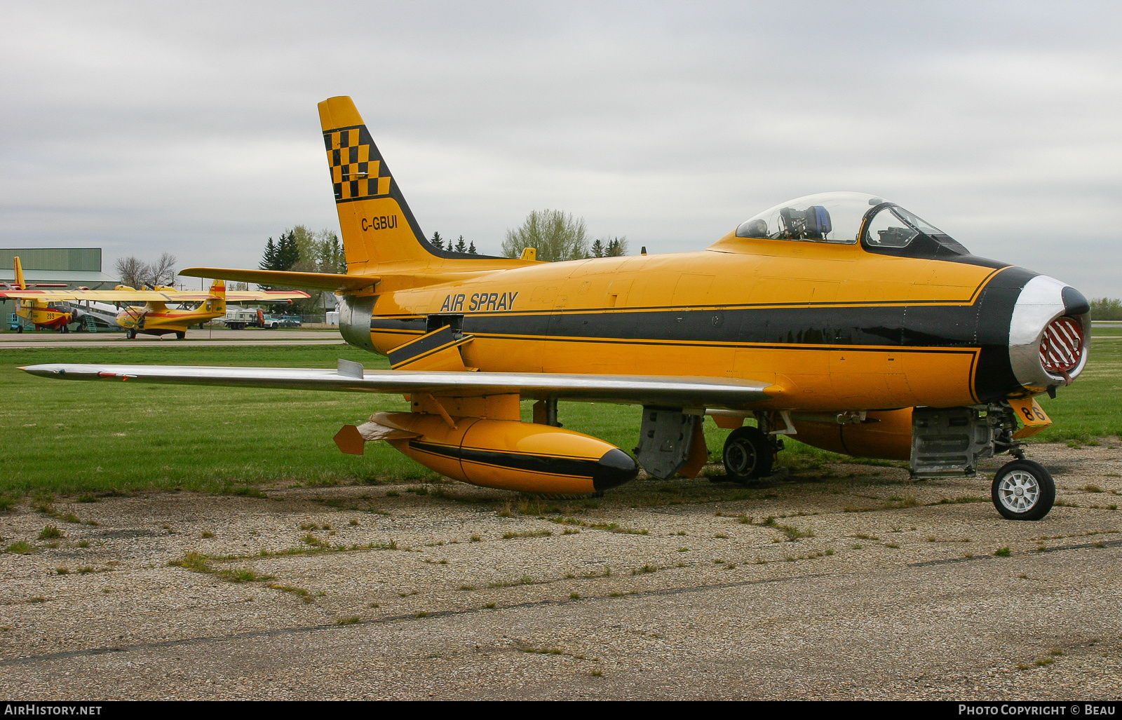 Aircraft Photo of C-GBUI | Canadair CL-13B Sabre 6 | Air Spray | AirHistory.net #447520