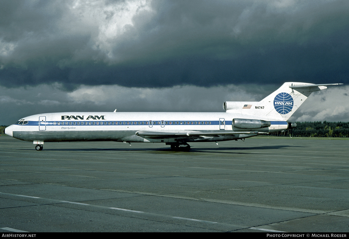 Aircraft Photo of N4747 | Boeing 727-235 | Pan American World Airways - Pan Am | AirHistory.net #447523