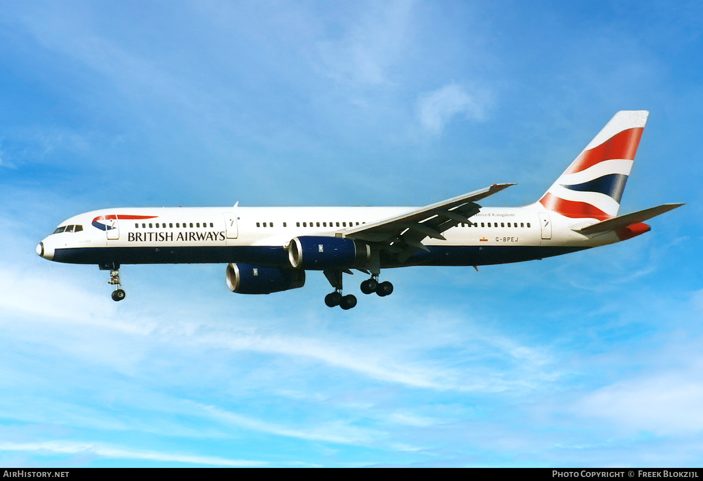Aircraft Photo of G-BPEJ | Boeing 757-236 | British Airways | AirHistory.net #447529