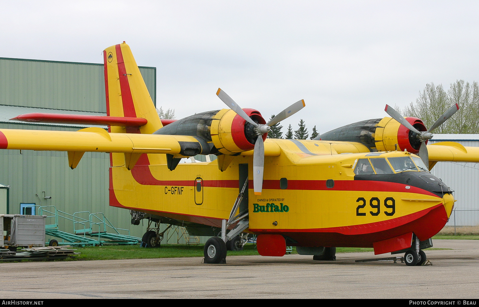Aircraft Photo of C-GFNF | Canadair CL-215-I (CL-215-1A10) | Buffalo Airways | AirHistory.net #447530