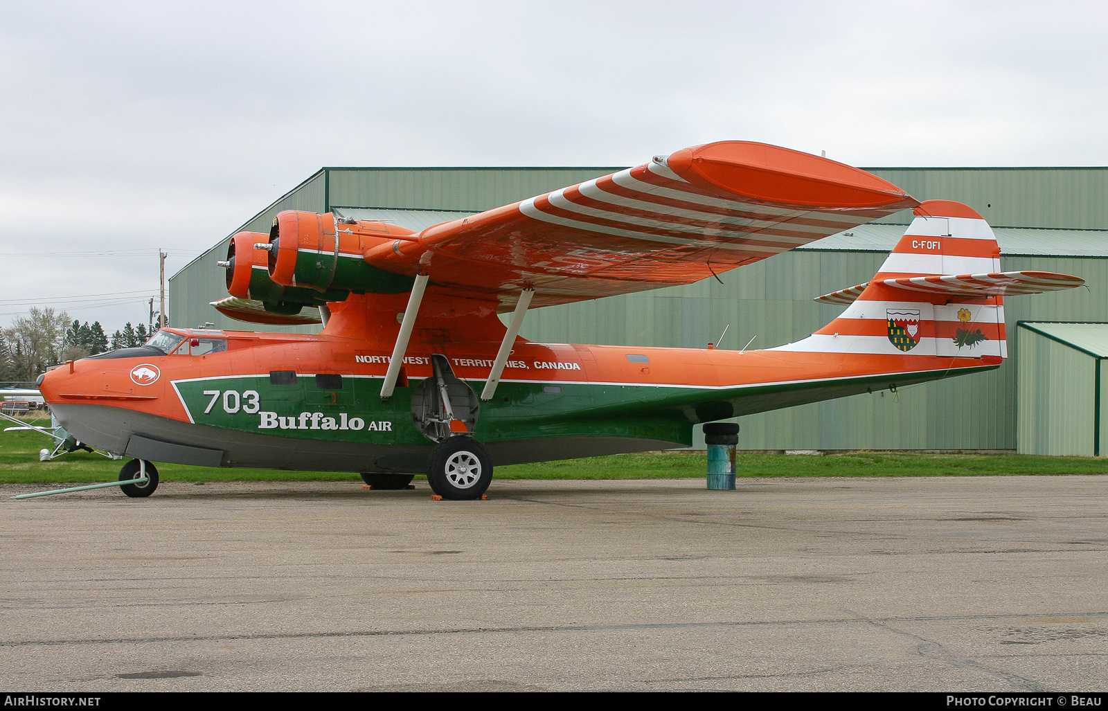 Aircraft Photo of C-FOFI | Consolidated PBV-1A Canso A | Buffalo Airways | AirHistory.net #447531