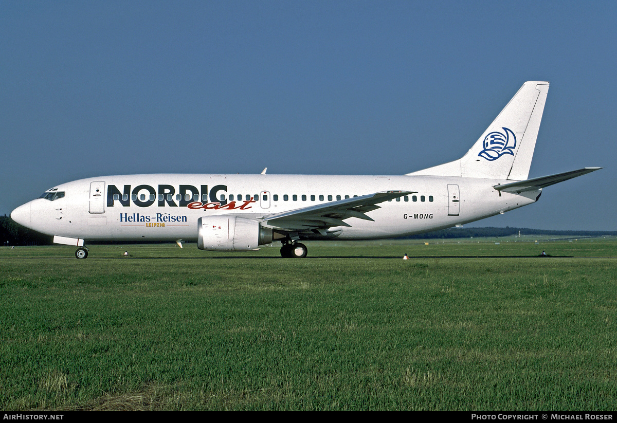 Aircraft Photo of G-MONG | Boeing 737-3Y0 | Nordic East Airways - NEA | AirHistory.net #447532