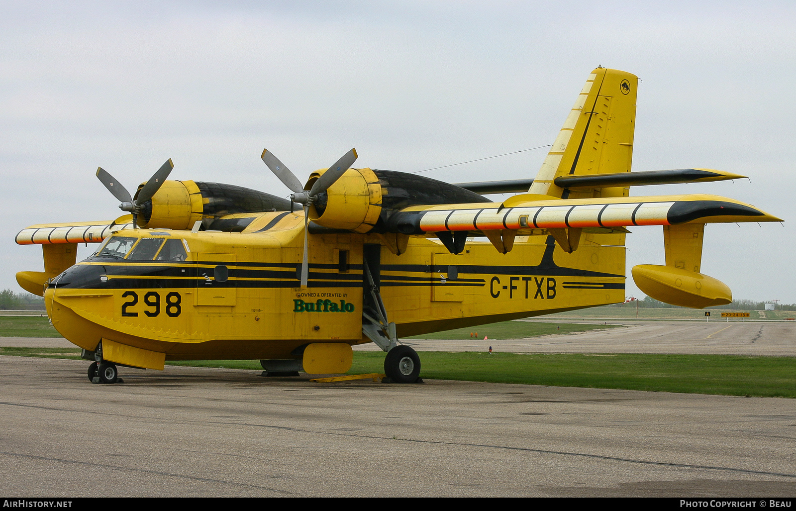 Aircraft Photo of C-FTXB | Canadair CL-215-I (CL-215-1A10) | Buffalo Airways | AirHistory.net #447537