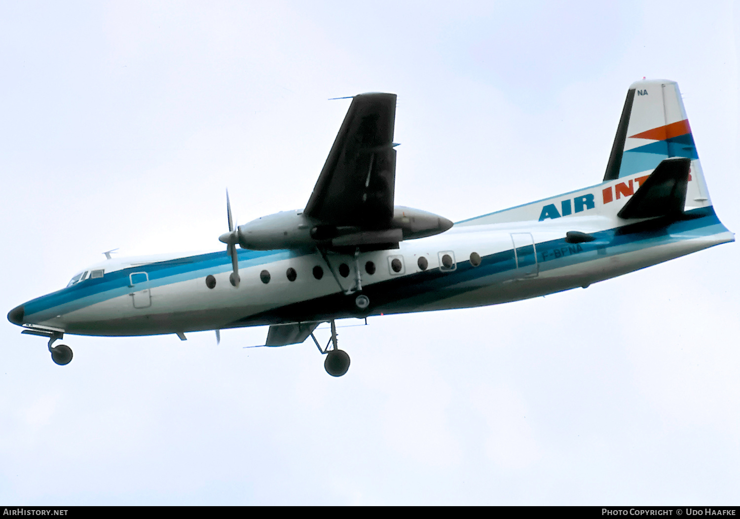 Aircraft Photo of F-BPNA | Fokker F27-500 Friendship | Air Inter | AirHistory.net #447541