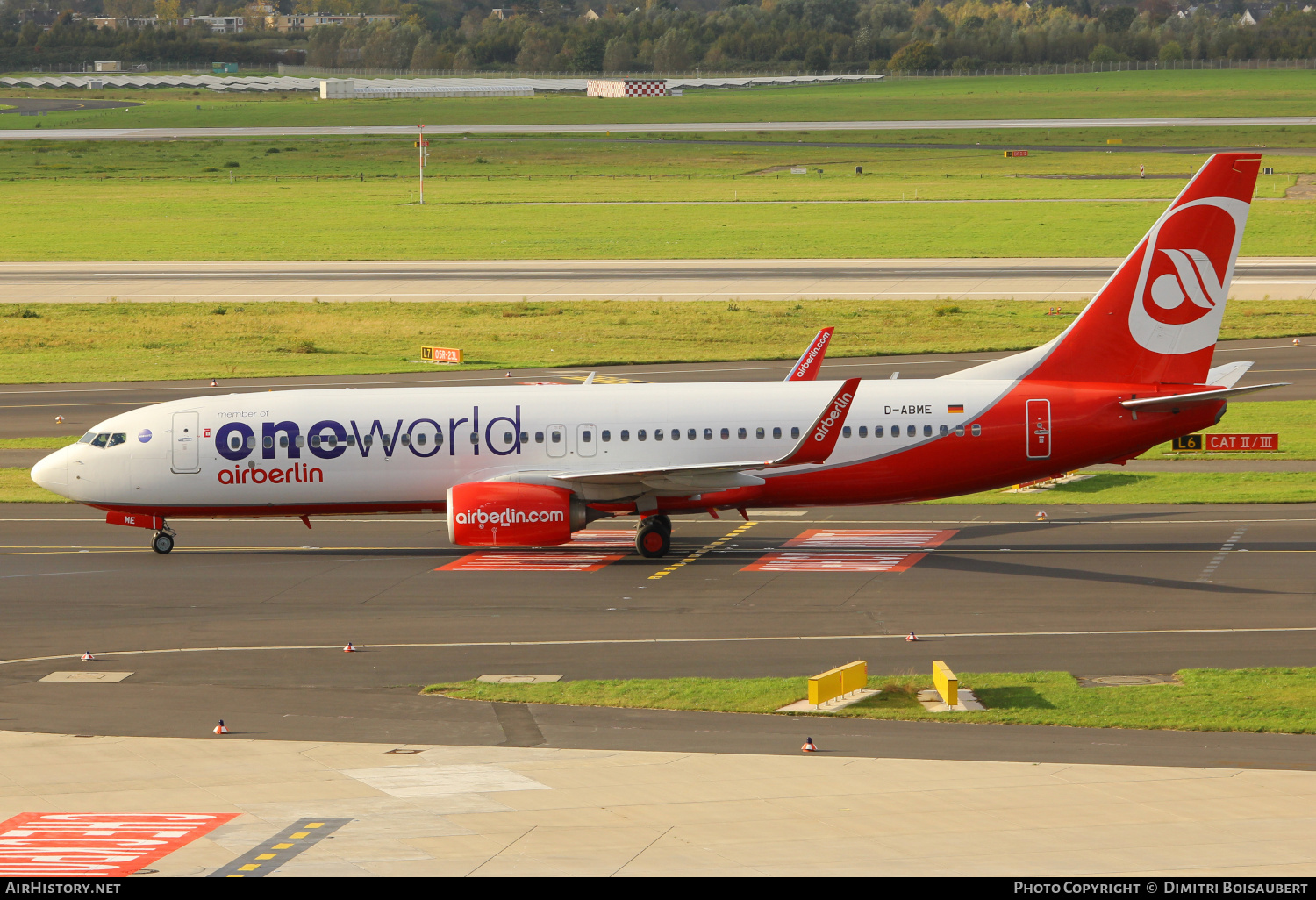 Aircraft Photo of D-ABME | Boeing 737-86J | Air Berlin | AirHistory.net #447548