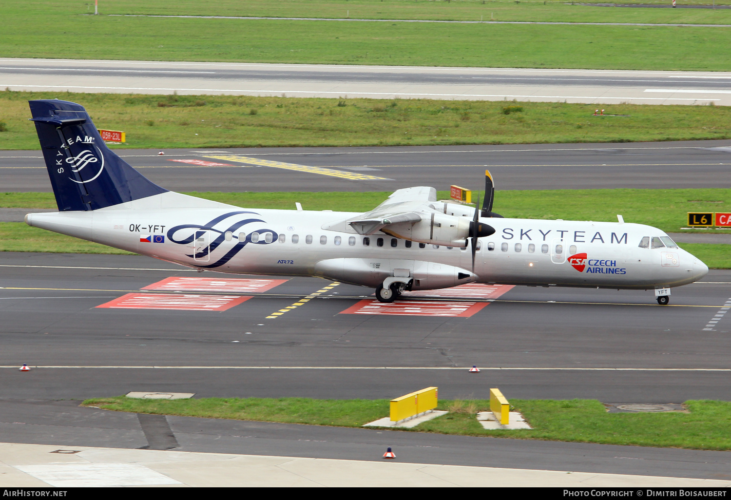 Aircraft Photo of OK-YFT | ATR ATR-72-212 | ČSA - Czech Airlines | AirHistory.net #447550