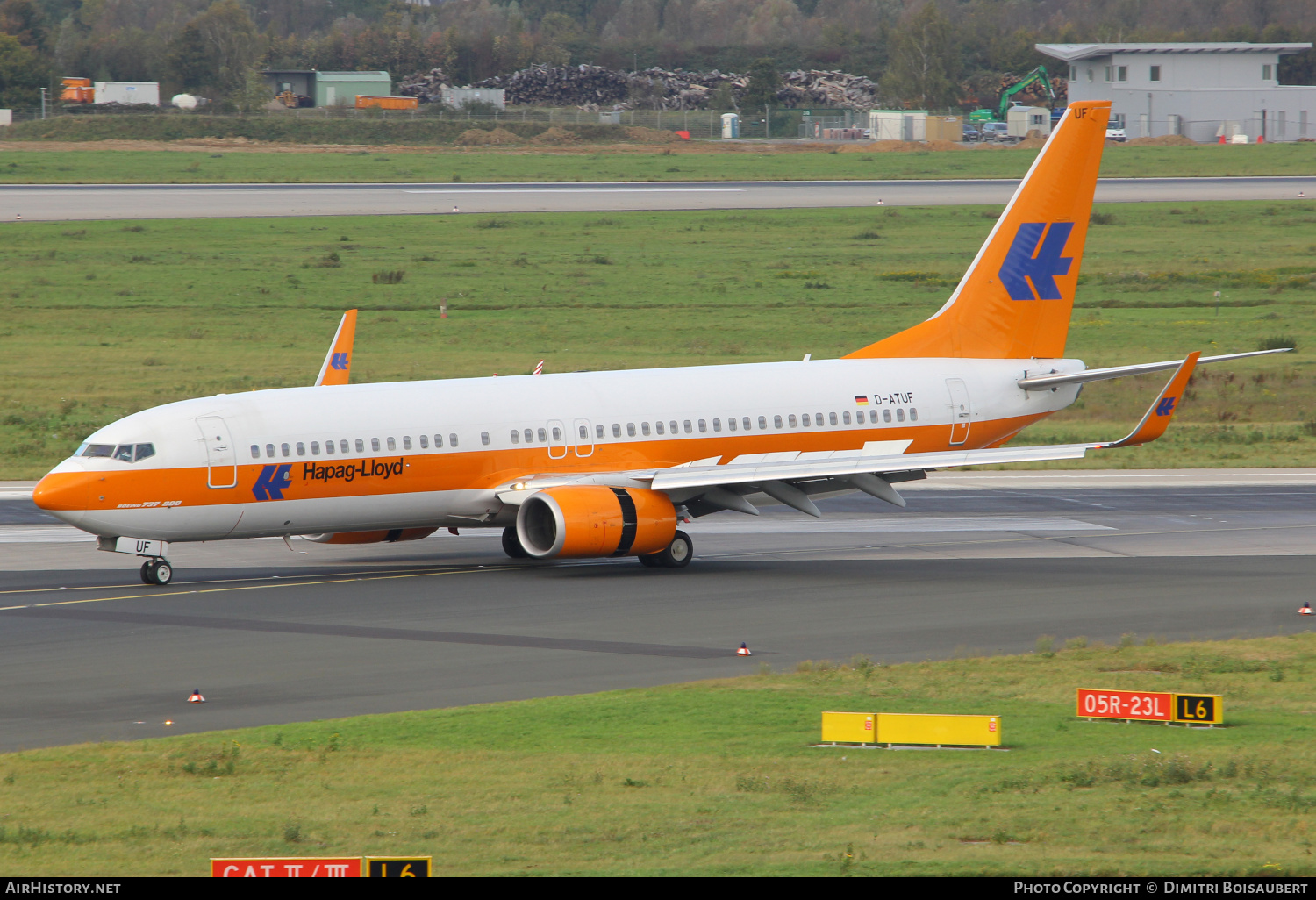 Aircraft Photo of D-ATUF | Boeing 737-8K5 | Hapag-Lloyd | AirHistory.net #447551