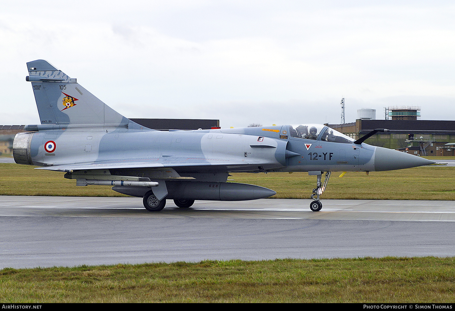 Aircraft Photo of 105 | Dassault Mirage 2000C | France - Air Force | AirHistory.net #447559