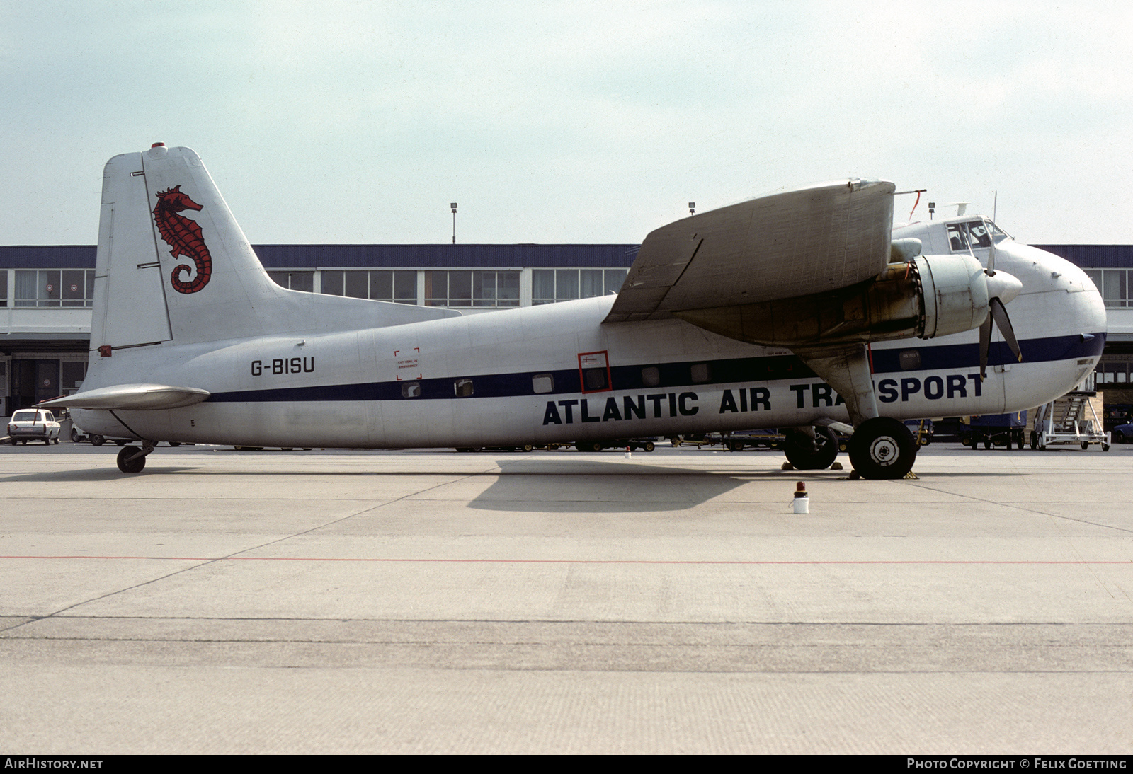 Aircraft Photo of G-BISU | Bristol 170 Freighter Mk31 | Atlantic Air Transport | AirHistory.net #447578