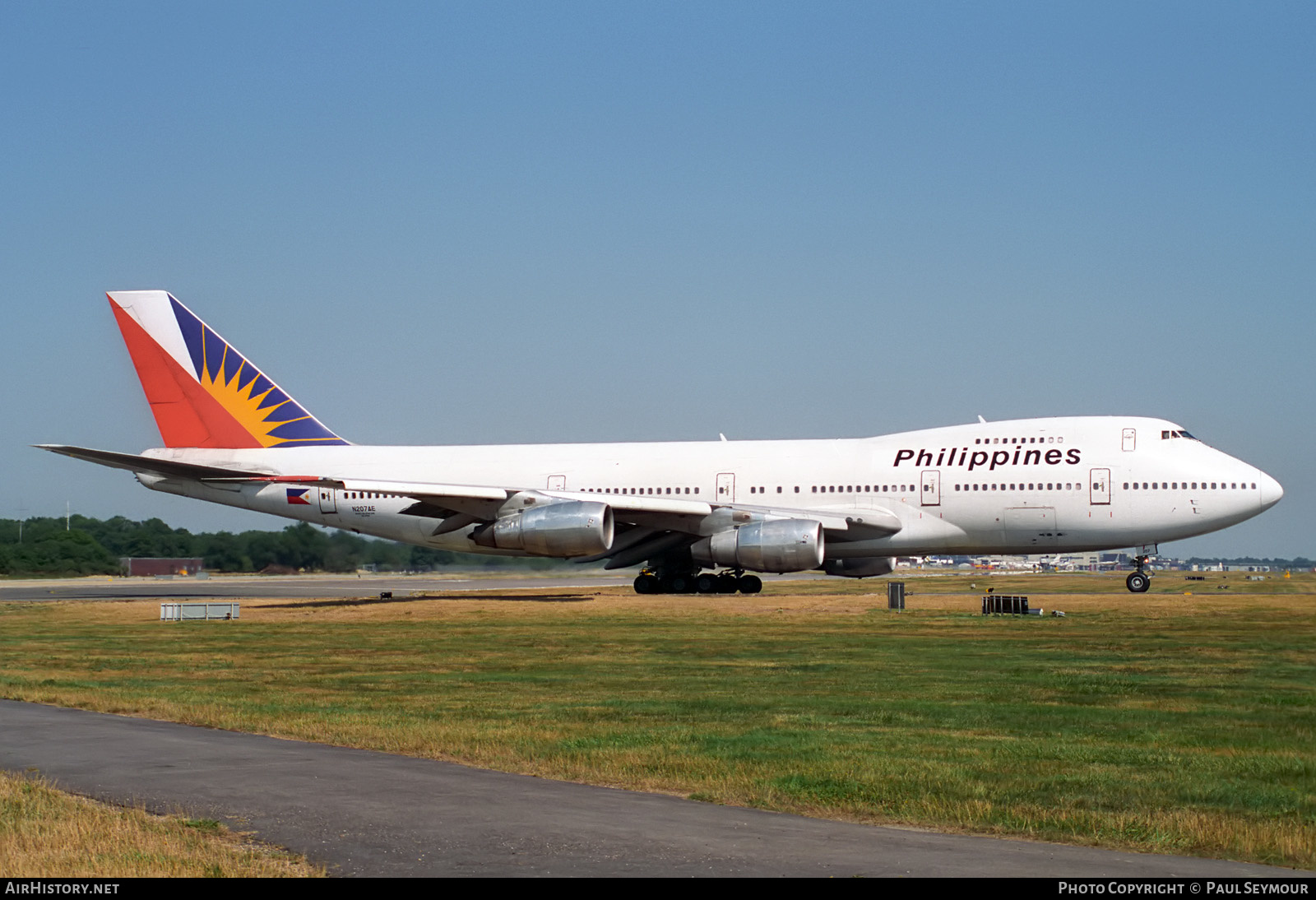 Aircraft Photo of N207AE | Boeing 747-211B | Philippine Airlines | AirHistory.net #447589