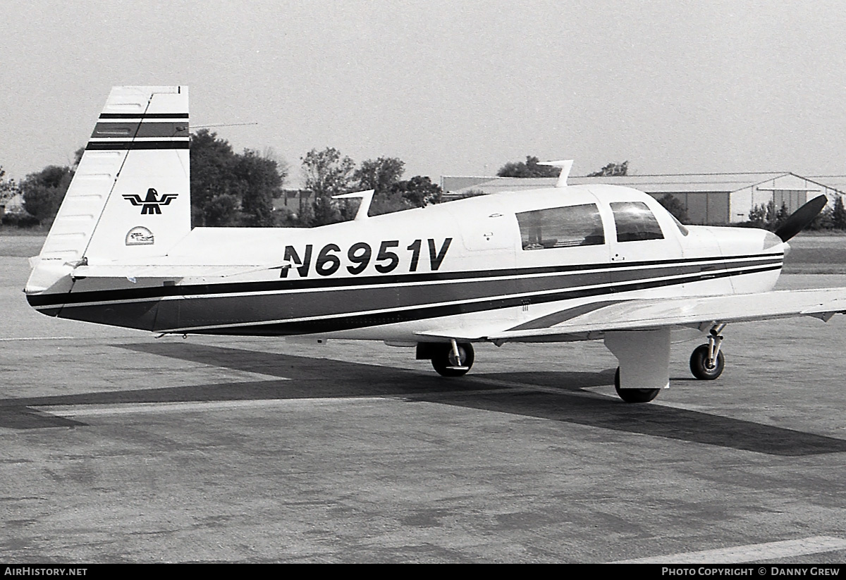 Aircraft Photo of N6951V | Mooney M-20F Executive | AirHistory.net #447607