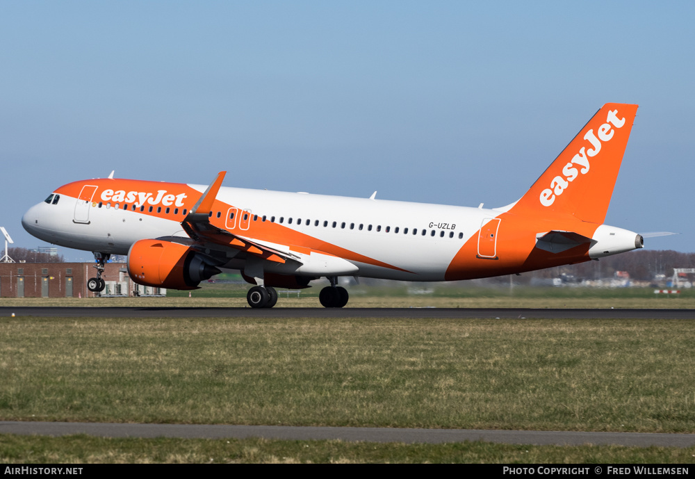Aircraft Photo of G-UZLB | Airbus A320-251N | EasyJet | AirHistory.net #447613