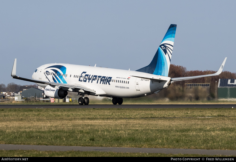 Aircraft Photo of SU-GDX | Boeing 737-866 | EgyptAir | AirHistory.net #447649