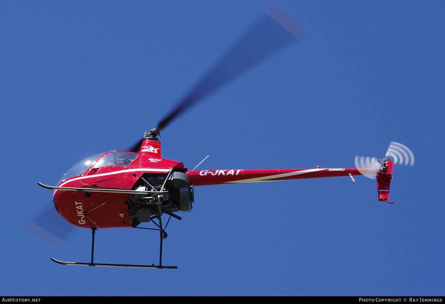 Aircraft Photo of G-JKAT | Robinson R-22 Beta | JK Helicopter Training | AirHistory.net #447677