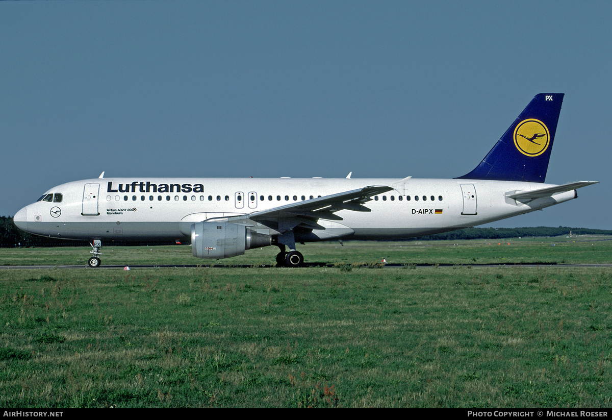 Aircraft Photo of D-AIPX | Airbus A320-211 | Lufthansa | AirHistory.net #447694