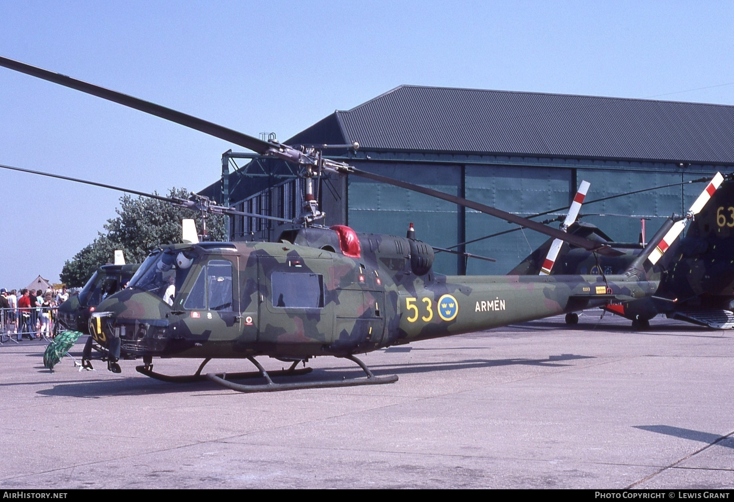 Aircraft Photo of 03313 | Agusta Hkp3B (AB-204B) | Sweden - Army | AirHistory.net #447704