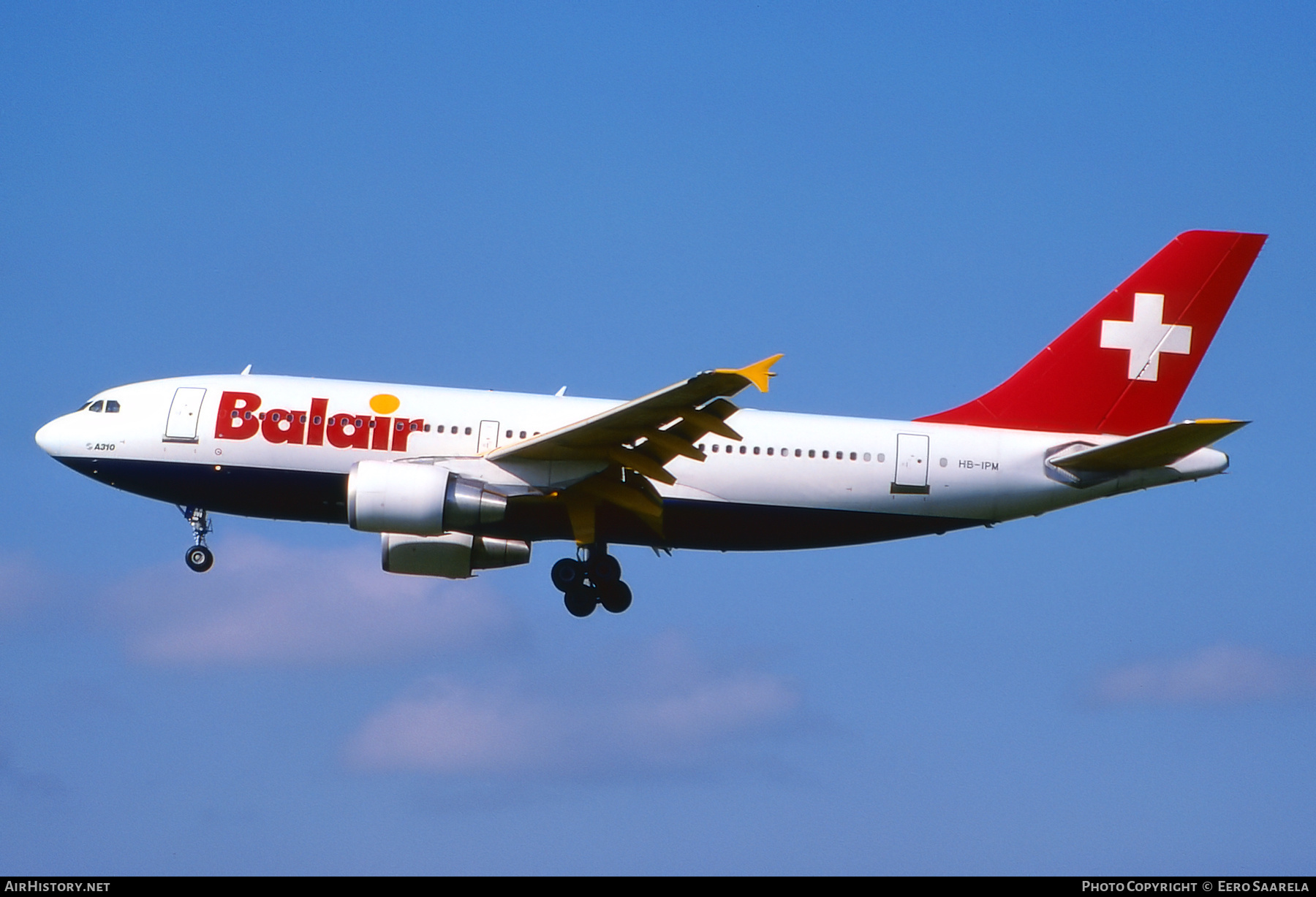 Aircraft Photo of HB-IPM | Airbus A310-325/ET | Balair | AirHistory.net #447718