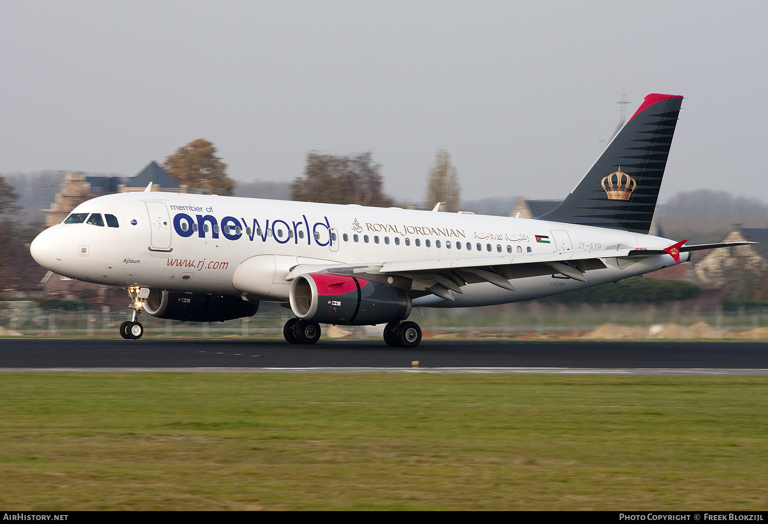 Aircraft Photo of JY-AYP | Airbus A319-132 | Royal Jordanian Airlines | AirHistory.net #447722