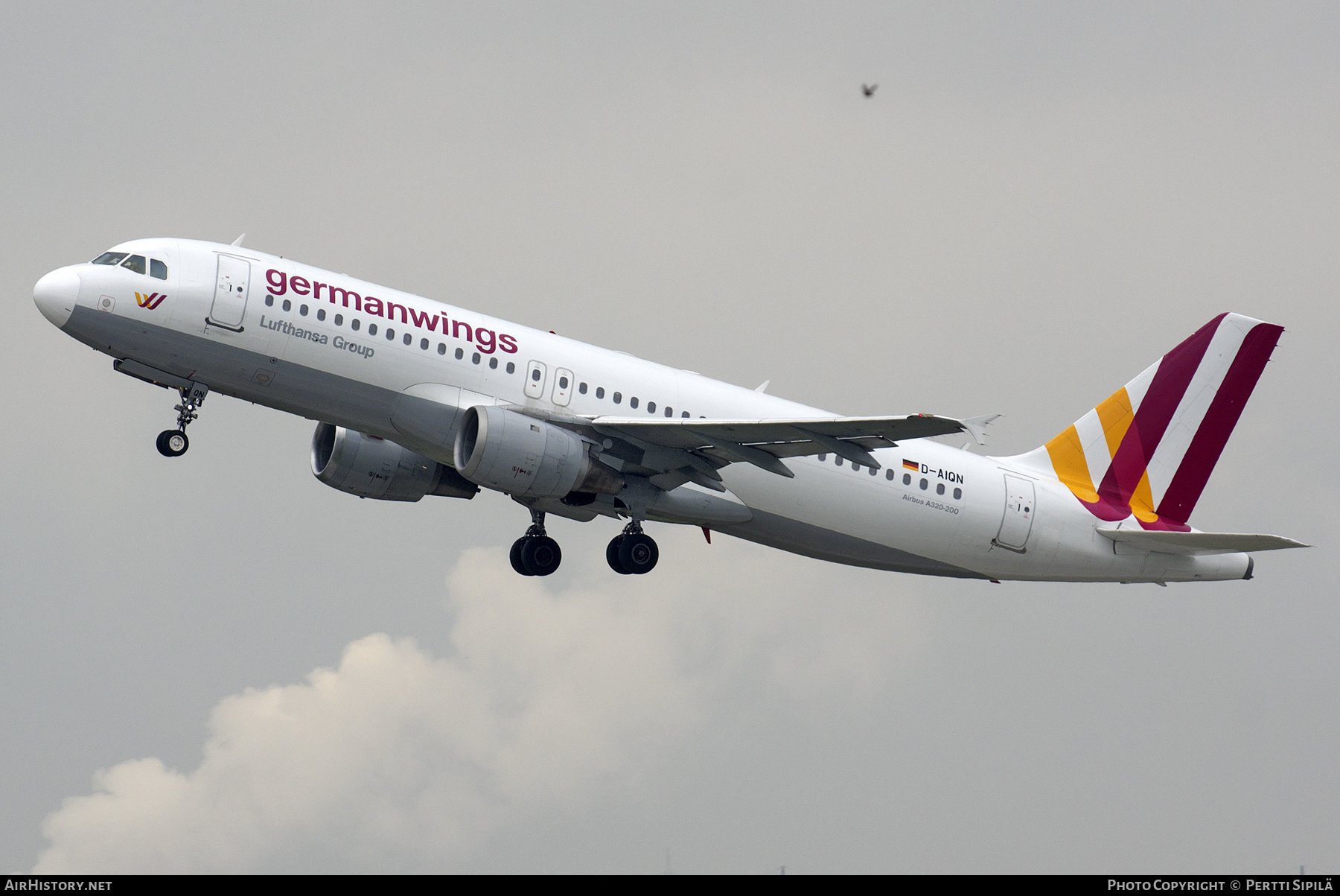 Aircraft Photo of D-AIQN | Airbus A320-211 | Germanwings | AirHistory.net #447749