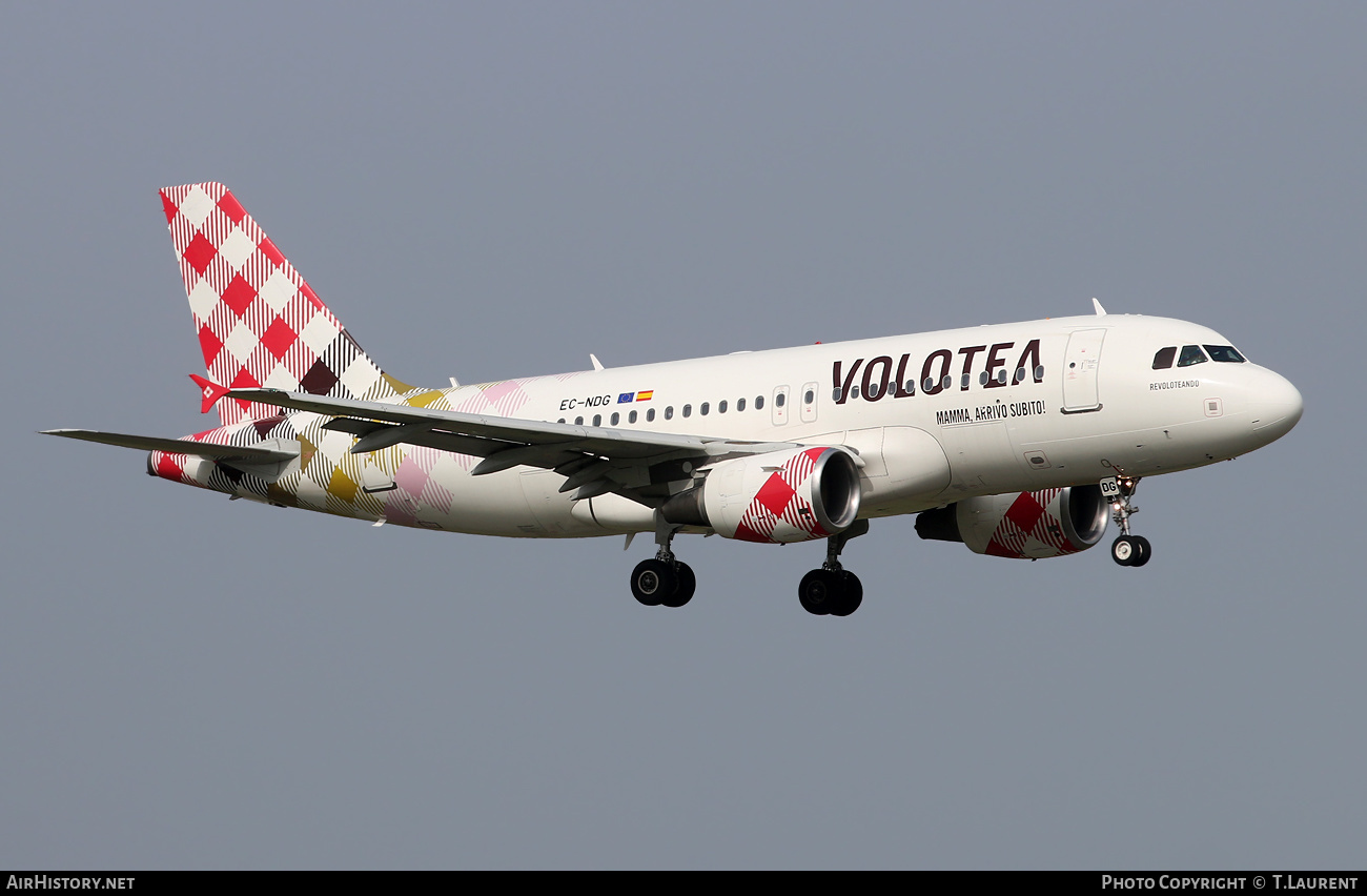 Aircraft Photo of EC-NDG | Airbus A319-111 | Volotea | AirHistory.net #447753