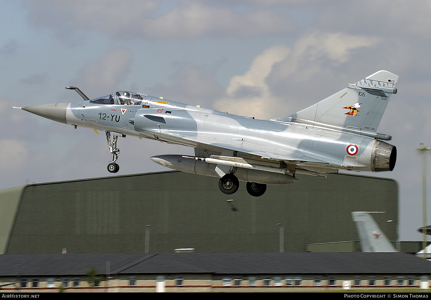 Aircraft Photo of 106 | Dassault Mirage 2000C | France - Air Force | AirHistory.net #447762