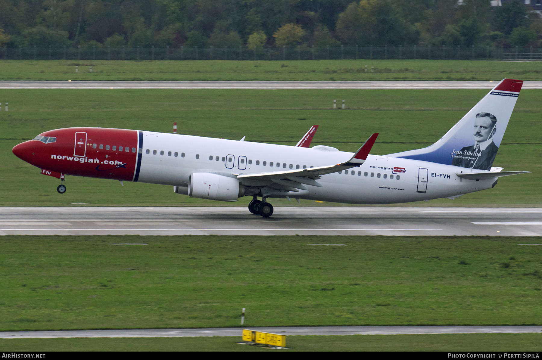 Aircraft Photo of EI-FVH | Boeing 737-800 | Norwegian | AirHistory.net #447778