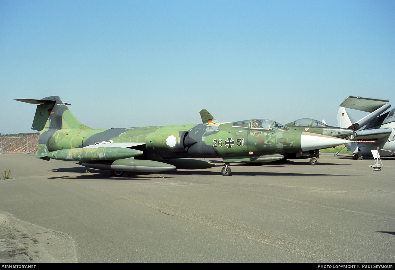 Aircraft Photo of 2651 | Lockheed F-104G Starfighter | Germany - Air Force | AirHistory.net #447814