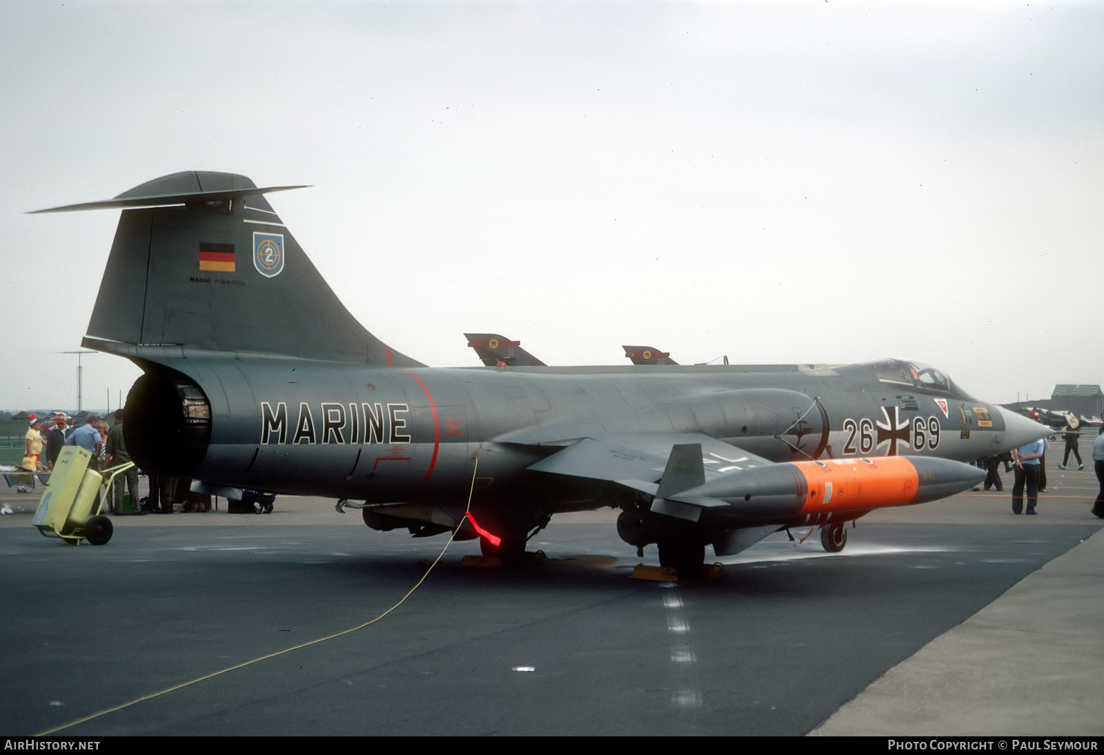Aircraft Photo of 2669 | Lockheed F-104G Starfighter | Germany - Navy | AirHistory.net #447836