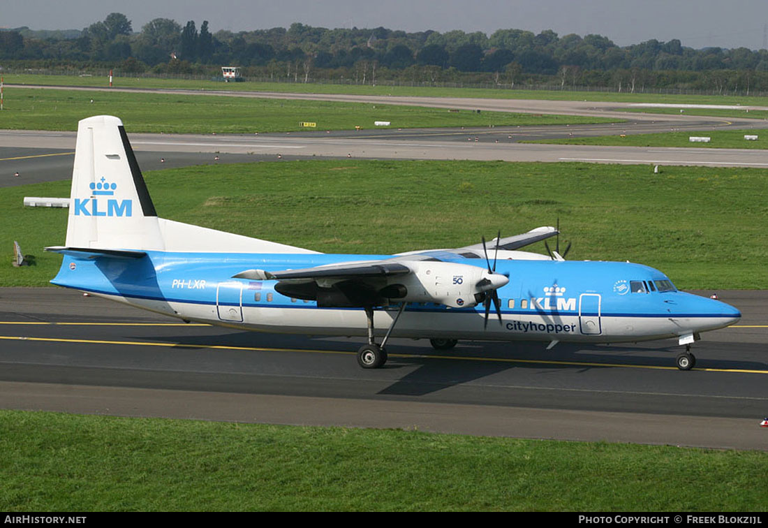 Aircraft Photo of PH-LXR | Fokker 50 | KLM Cityhopper | AirHistory.net #447840