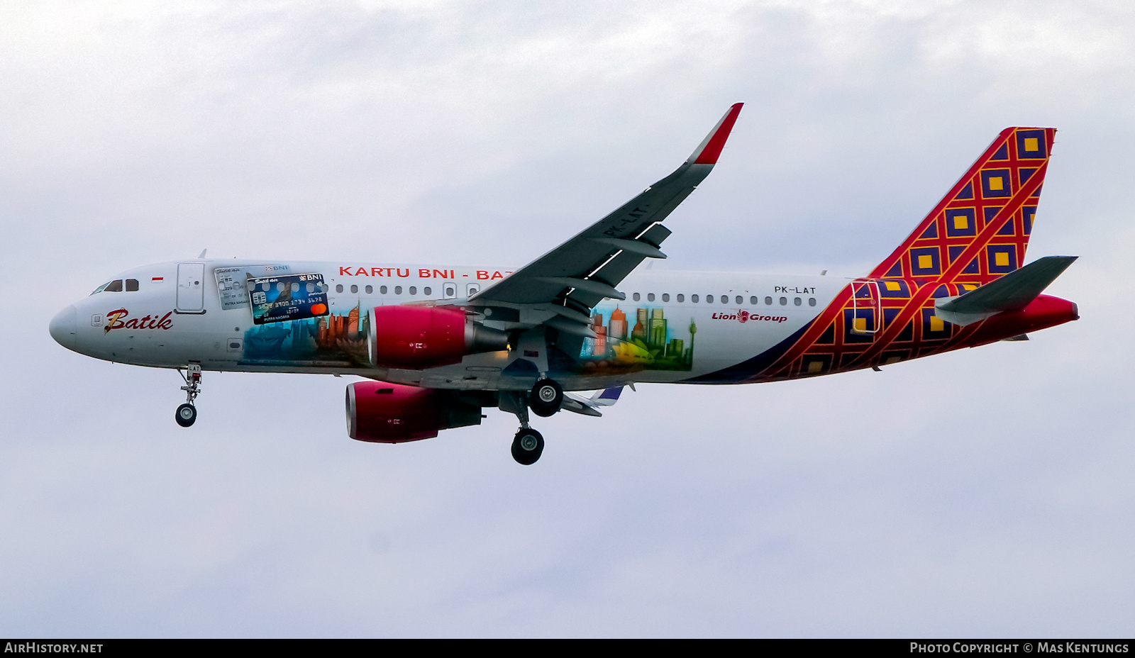 Aircraft Photo of PK-LAT | Airbus A320-214 | Batik Air | AirHistory.net #447849