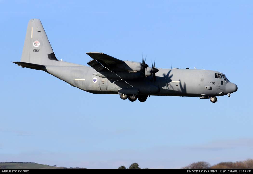 Aircraft Photo of 662 | Lockheed Martin C-130J-30 Hercules | Israel - Air Force | AirHistory.net #447870