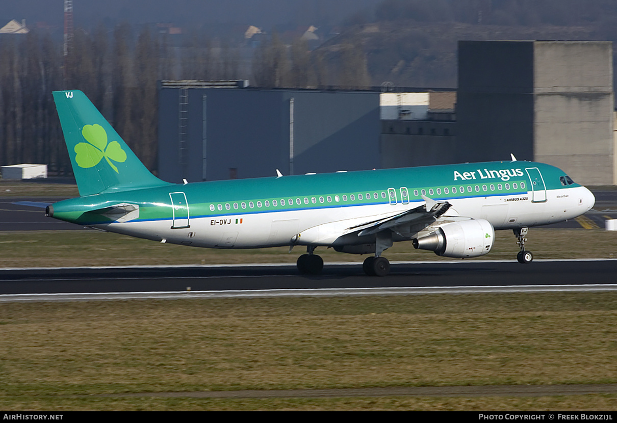 Aircraft Photo of EI-DVJ | Airbus A320-214 | Aer Lingus | AirHistory.net #447890