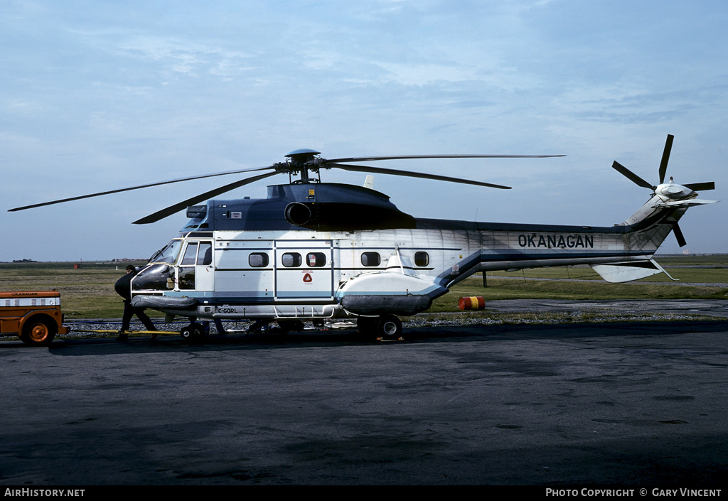 Aircraft Photo of C-GQRL | Aerospatiale AS-332C Super Puma | Okanagan Helicopters | AirHistory.net #447900