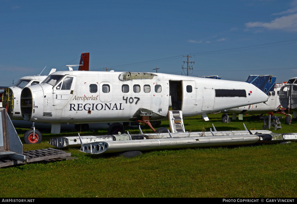 Aircraft Photo of HP-1281APP | De Havilland Canada DHC-6-300 Twin Otter | Aeroperlas Regional | AirHistory.net #447904