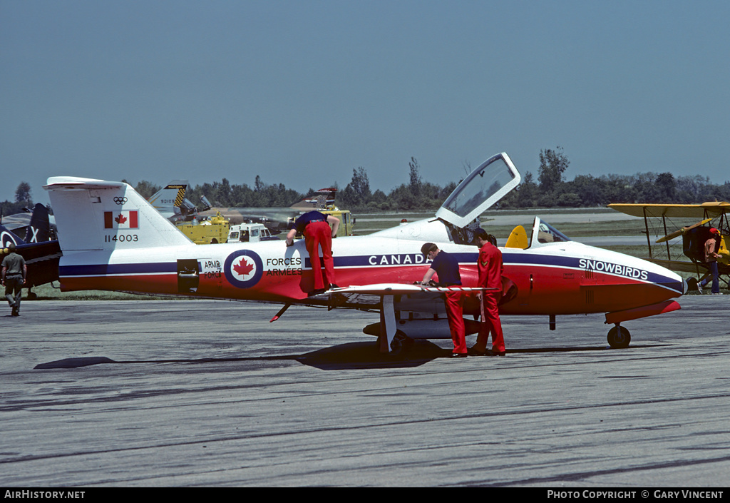 Aircraft Photo of 114003 | Canadair CT-114 Tutor (CL-41A) | Canada - Air Force | AirHistory.net #447911