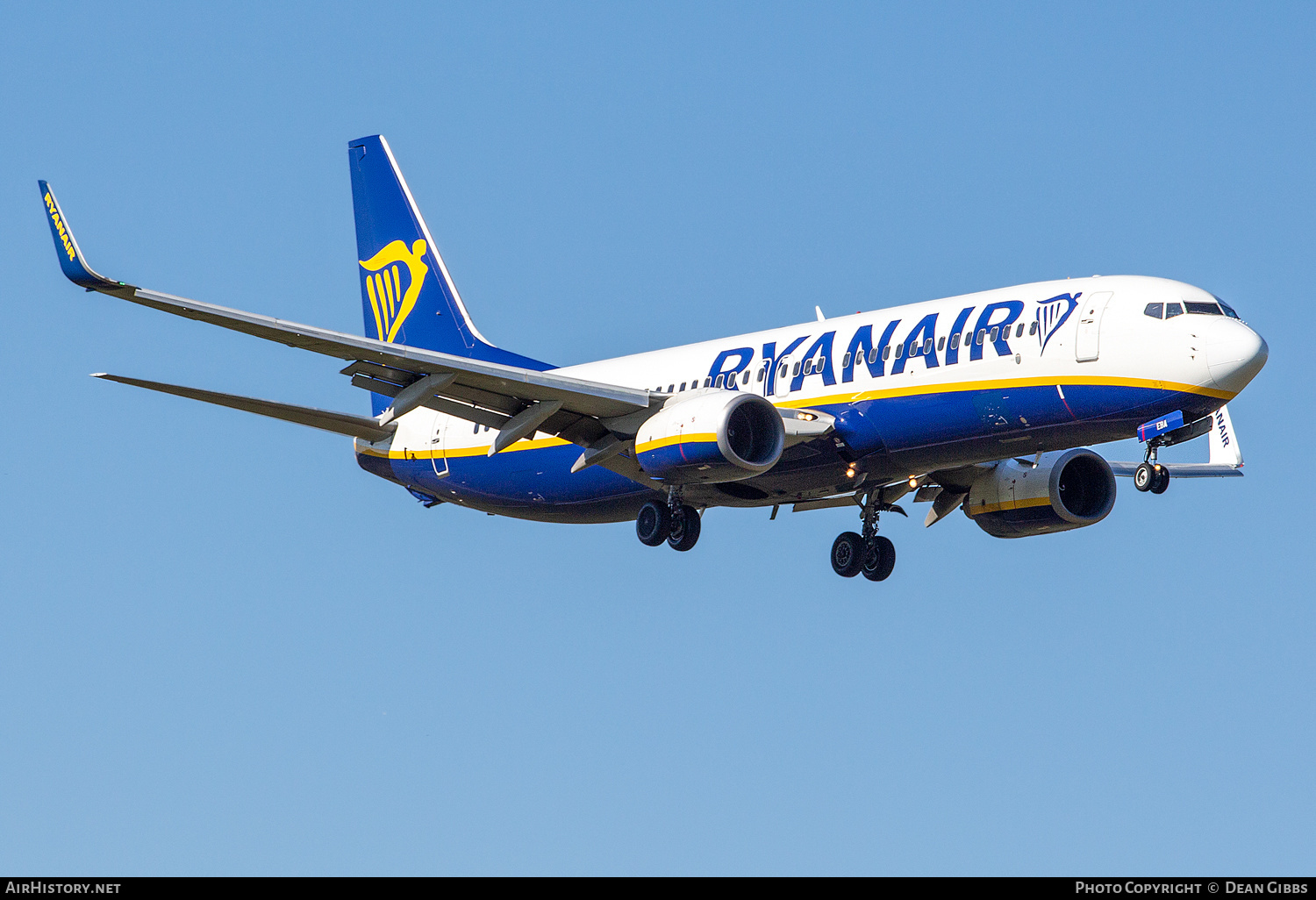 Aircraft Photo of EI-EBA | Boeing 737-8AS | Ryanair | AirHistory.net #447913