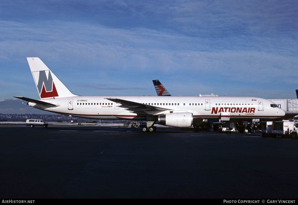 Aircraft Photo of C-GNXC | Boeing 757-28A | Nationair | AirHistory.net #447923