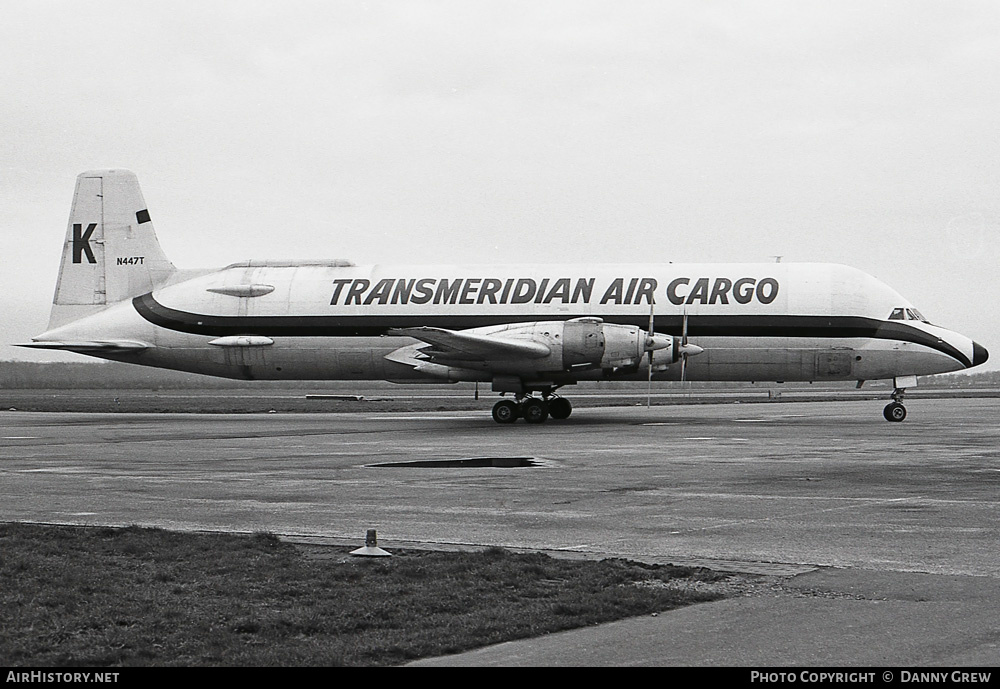 Aircraft Photo of N447T | Conroy CL-44-O Guppy | Transmeridian Air Cargo | AirHistory.net #447925