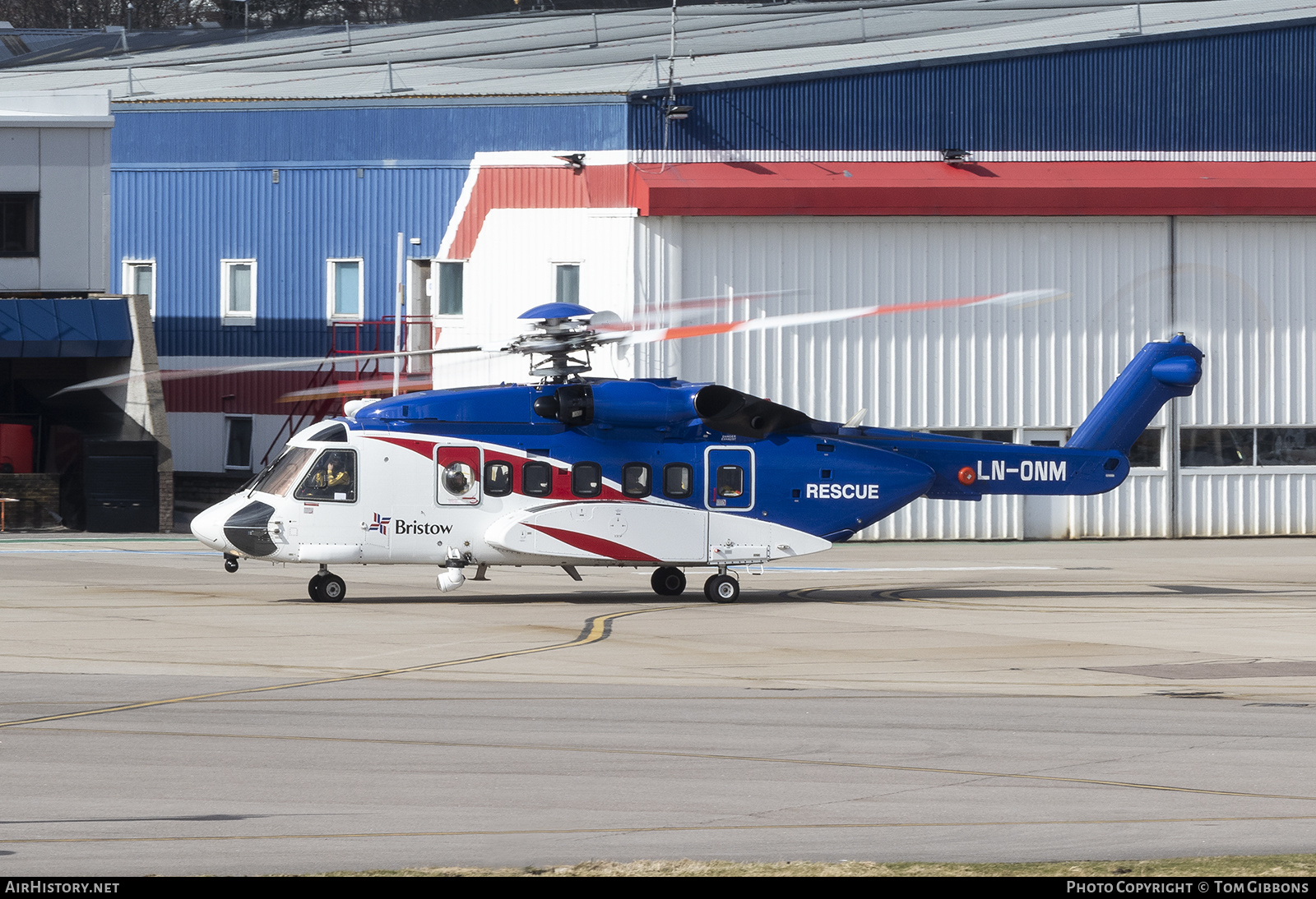 Aircraft Photo of LN-ONM | Sikorsky S-92A | Bristow Helicopters | AirHistory.net #447927