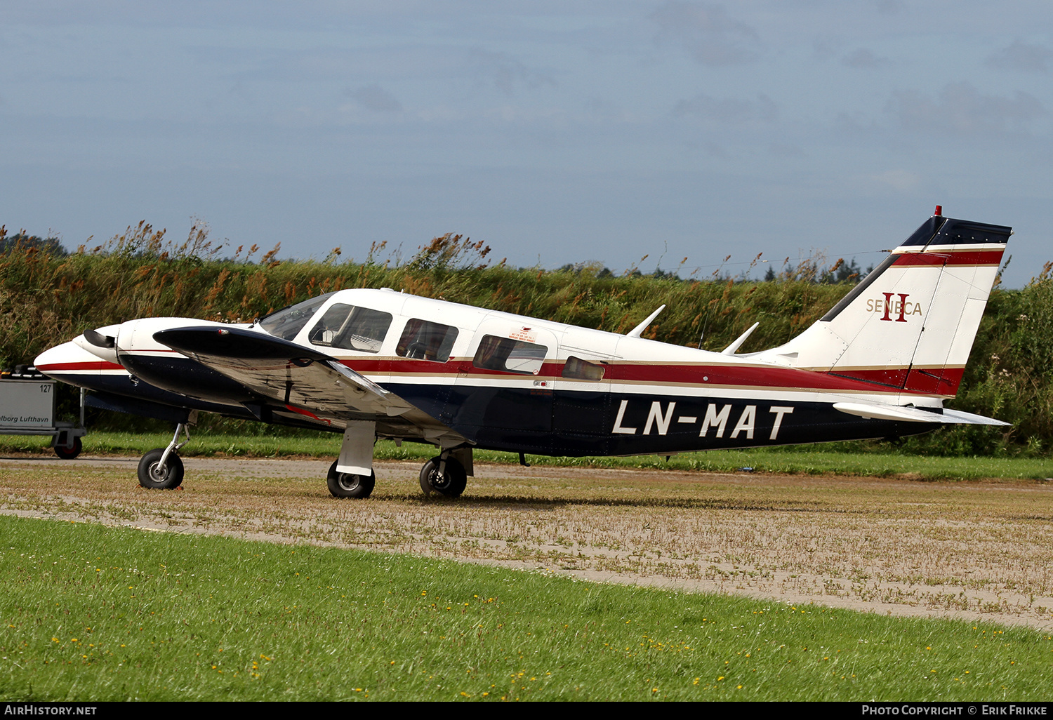 Aircraft Photo of LN-MAT | Piper PA-34-200T Seneca II | AirHistory.net #447933