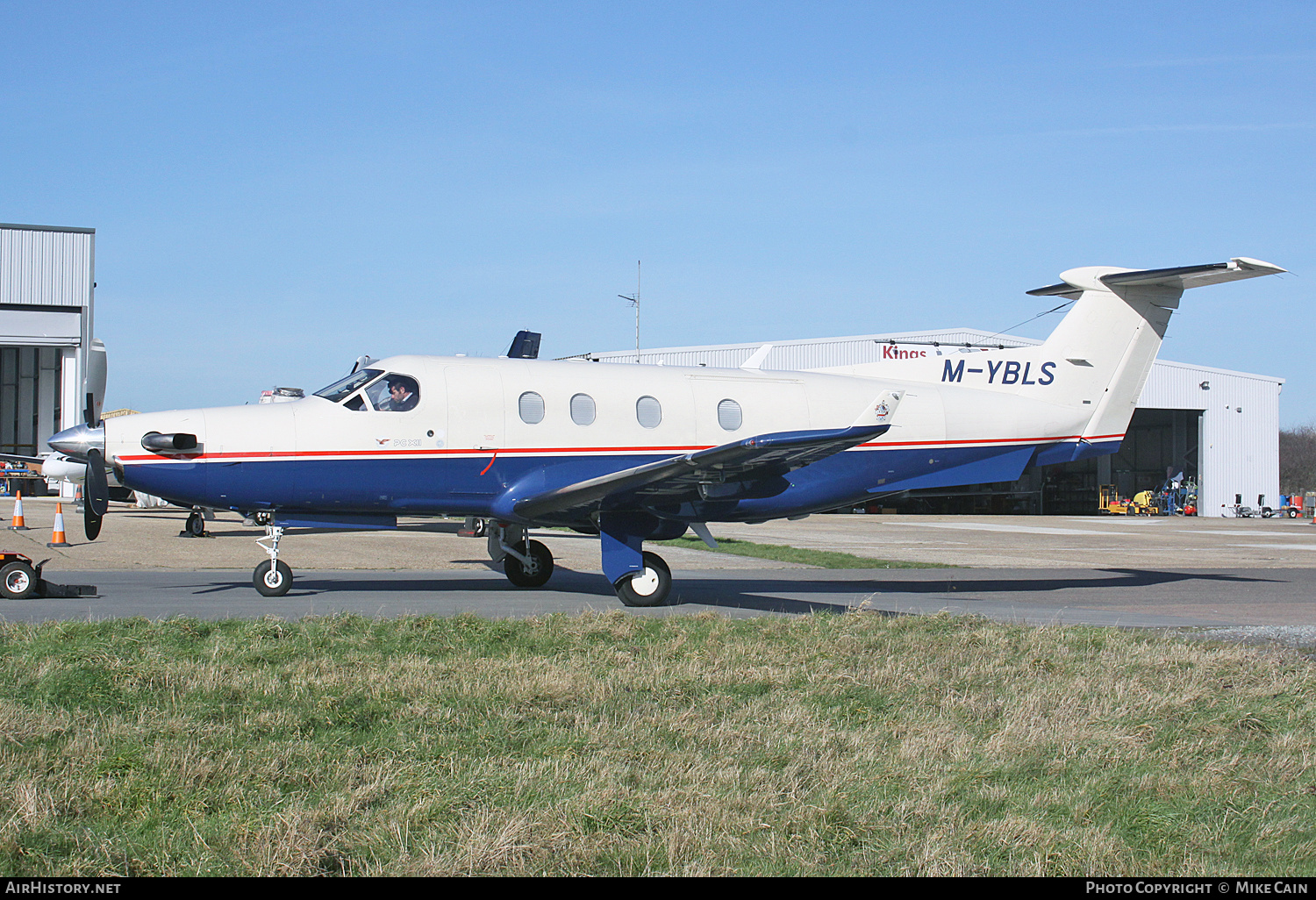 Aircraft Photo of M-YBLS | Pilatus PC-12/45 | AirHistory.net #447939